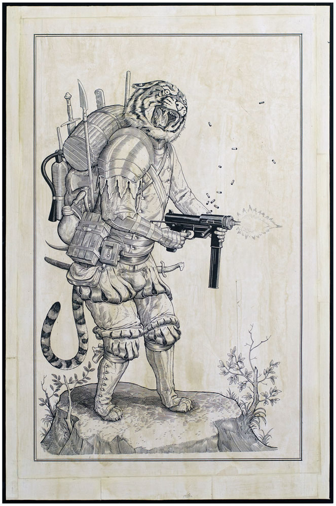 Ravi Zupa Tiger Opposable Thumbs