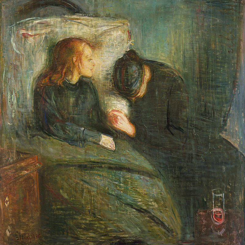 The Sick Child by Edvard Munch