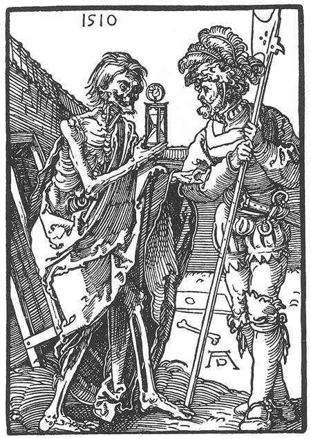 Albrecht Dürer, Death and the Landsknecht